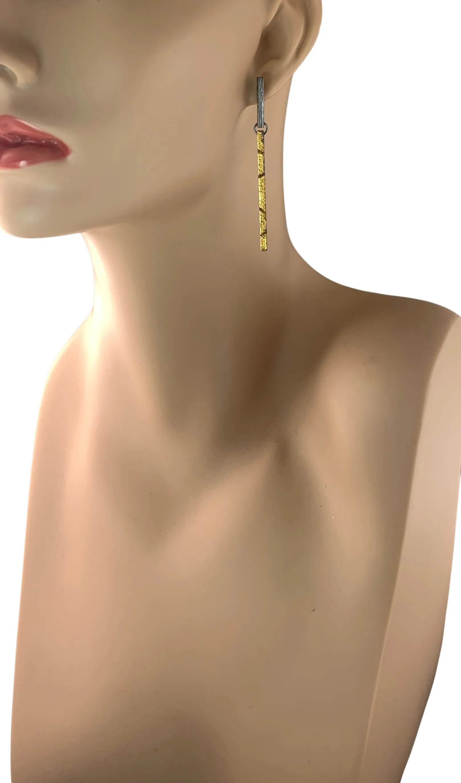 Stick   Stone Earrings