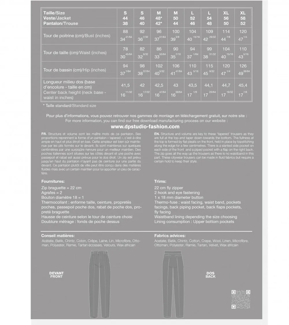 Tapered Trousers (Le 1300)