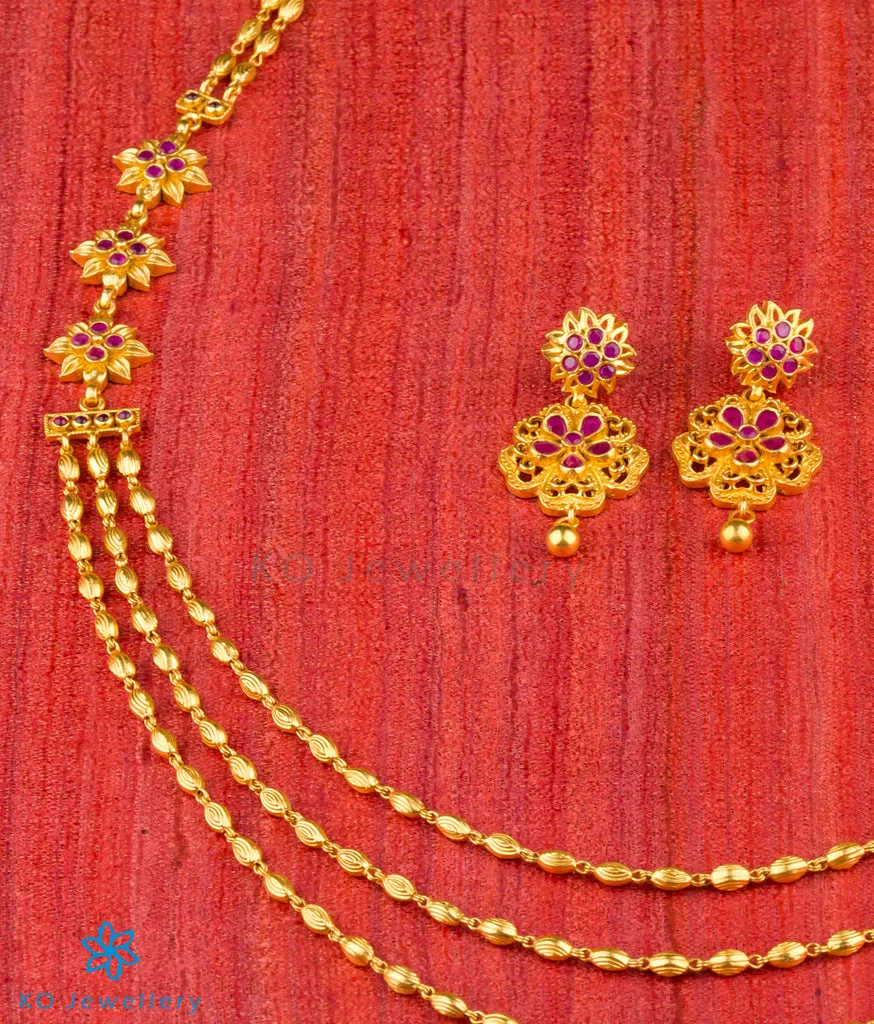 The Dhitika Silver Layered Necklace
