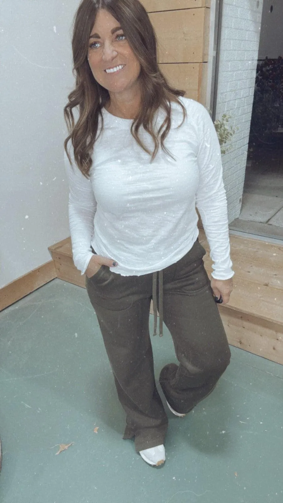 The Gwen Top in White
