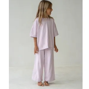 Thin Knit Tee - Sweetpea