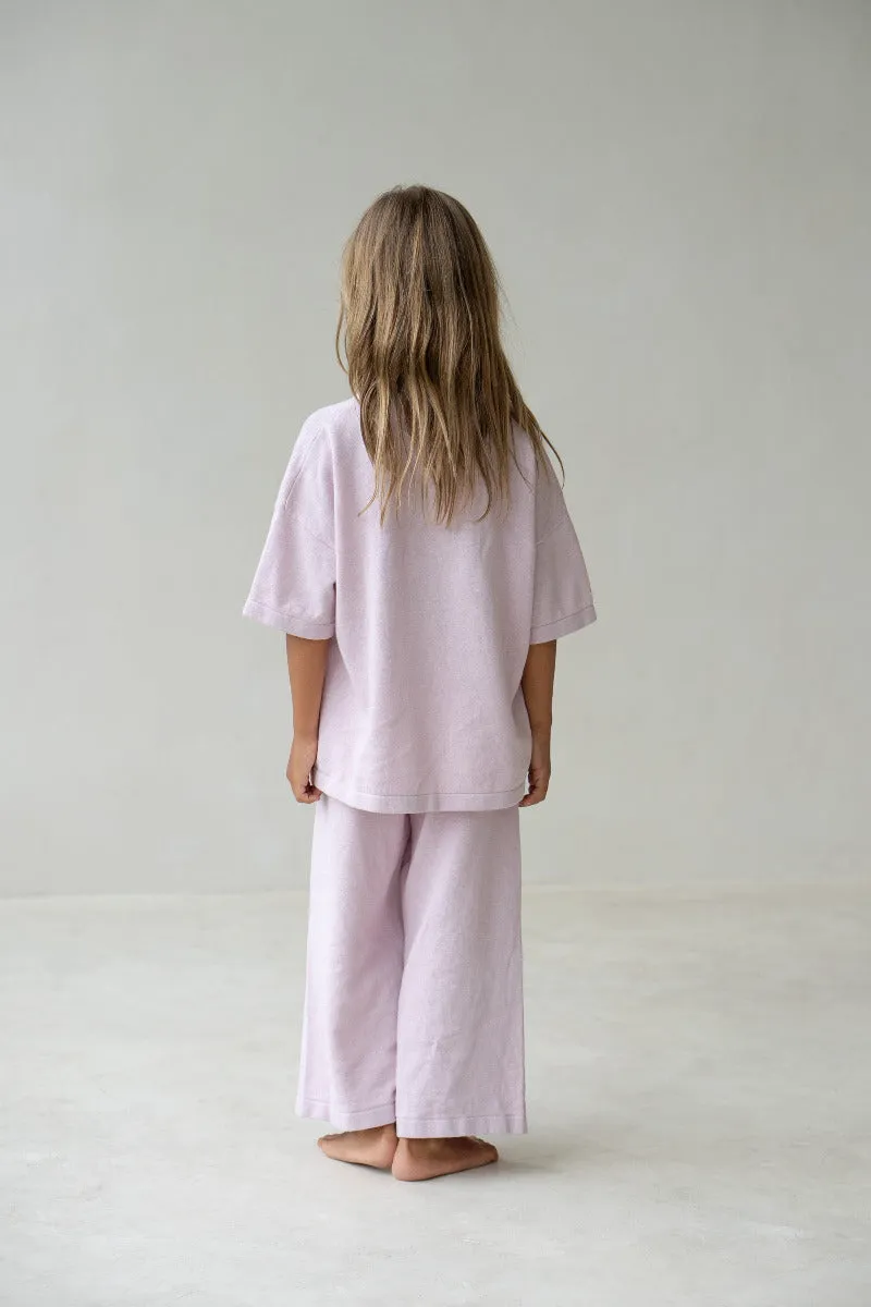 Thin Knit Tee - Sweetpea
