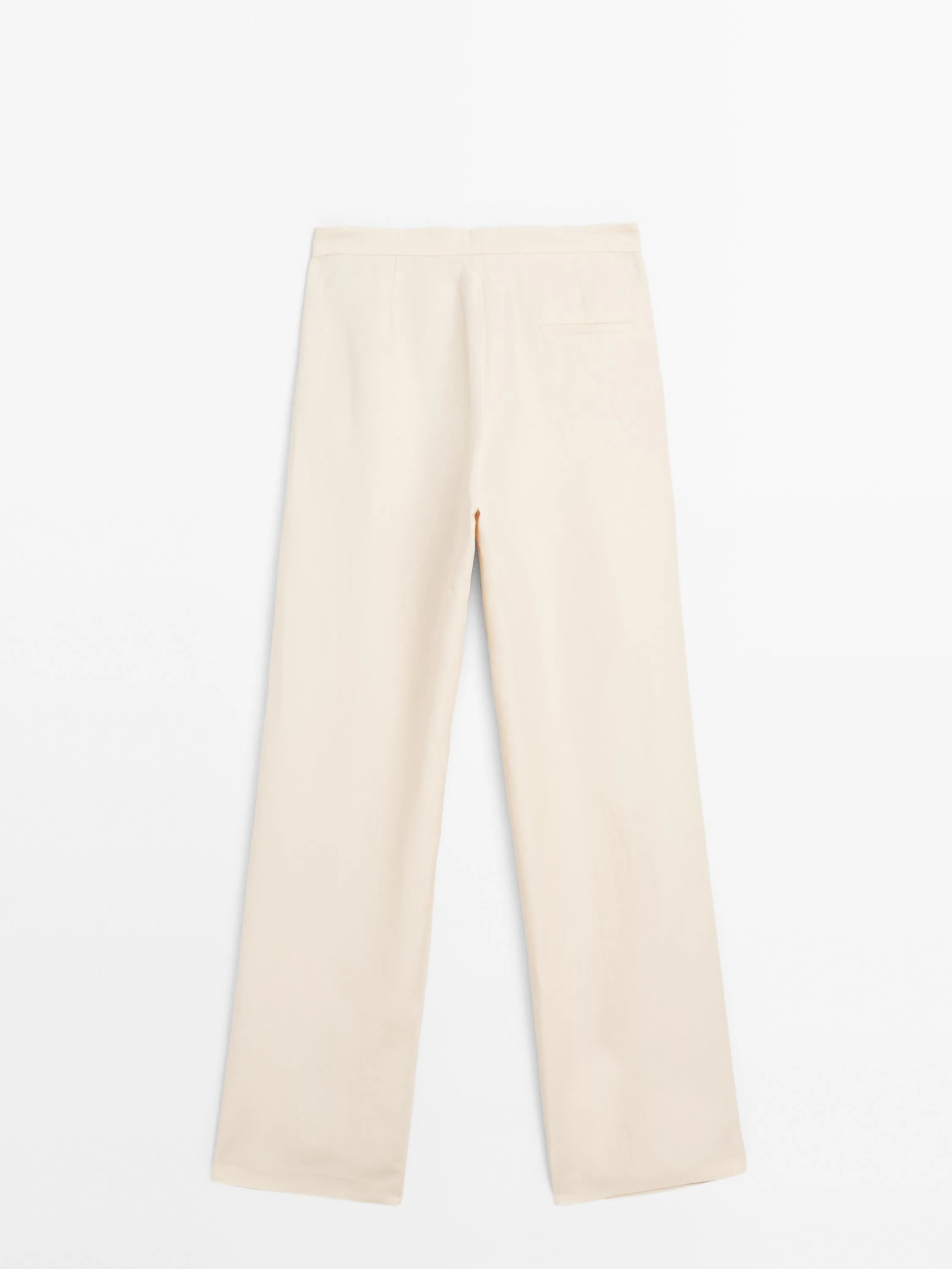 Trousers with dart detail