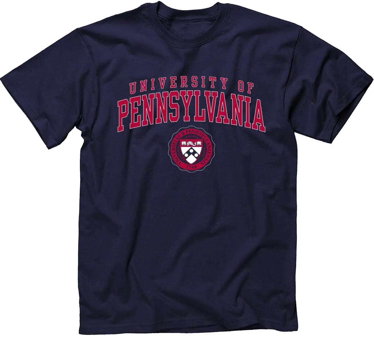 University of Pennsylvania Quakers Penn Crest T-Shirt (Navy)