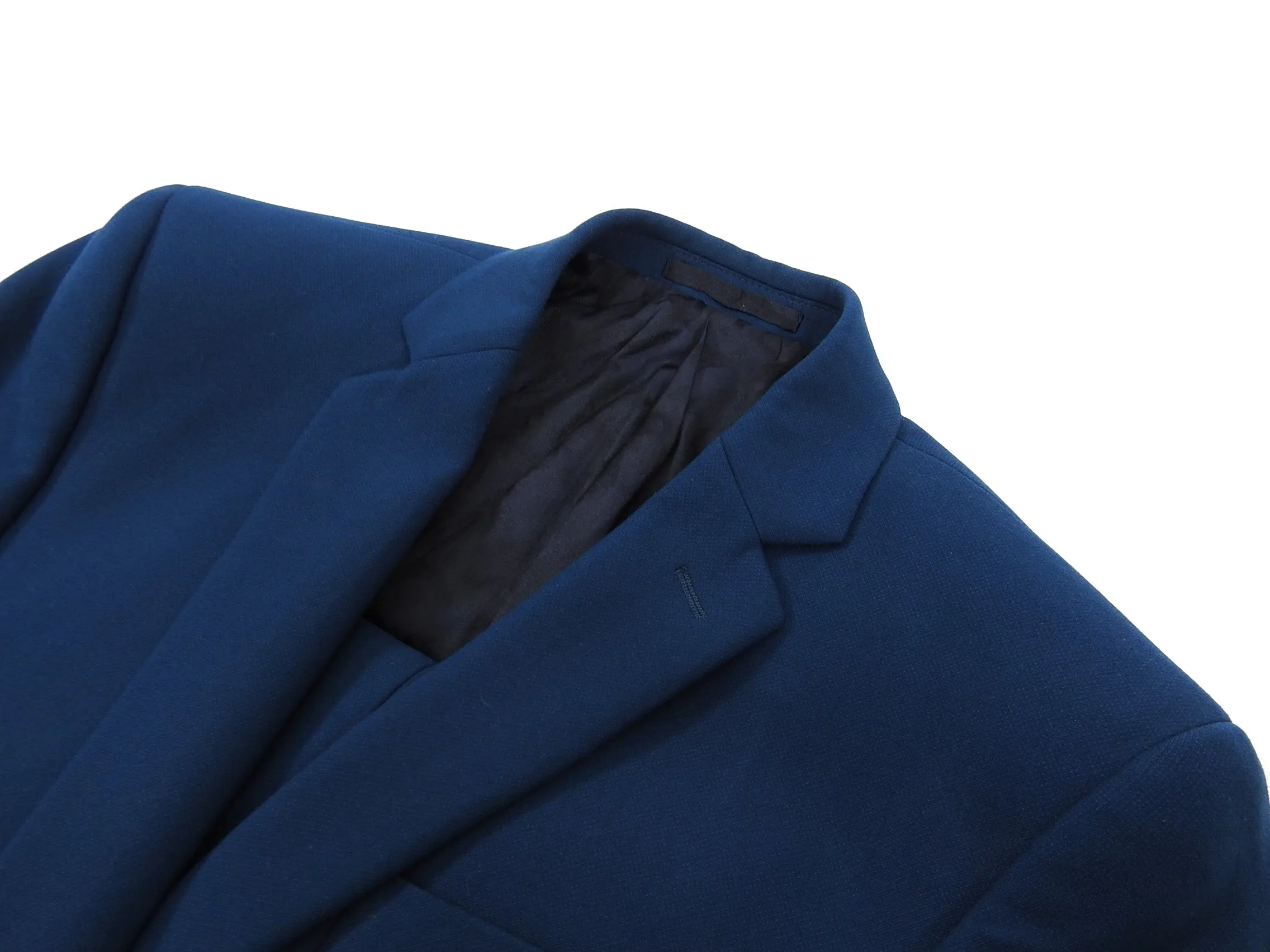 Versace Collection By Gianni Versace Two Piece Wool Blend Turquoise Suit - 38