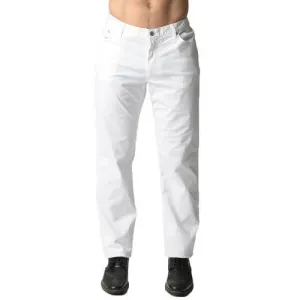 White 56 EUR - 46 US Fred Perry Mens Trousers 30502549 9100