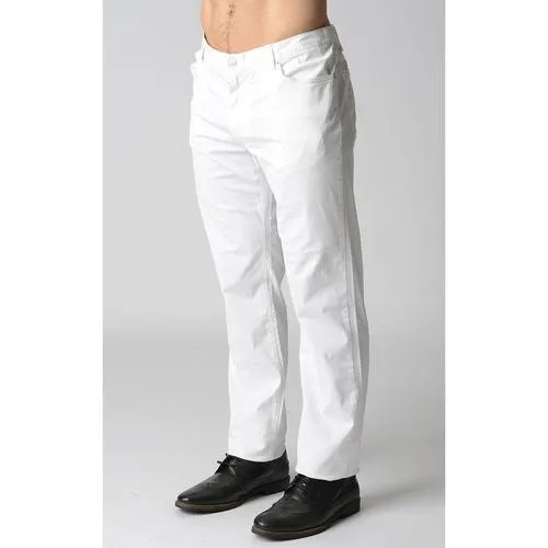 White 56 EUR - 46 US Fred Perry Mens Trousers 30502549 9100