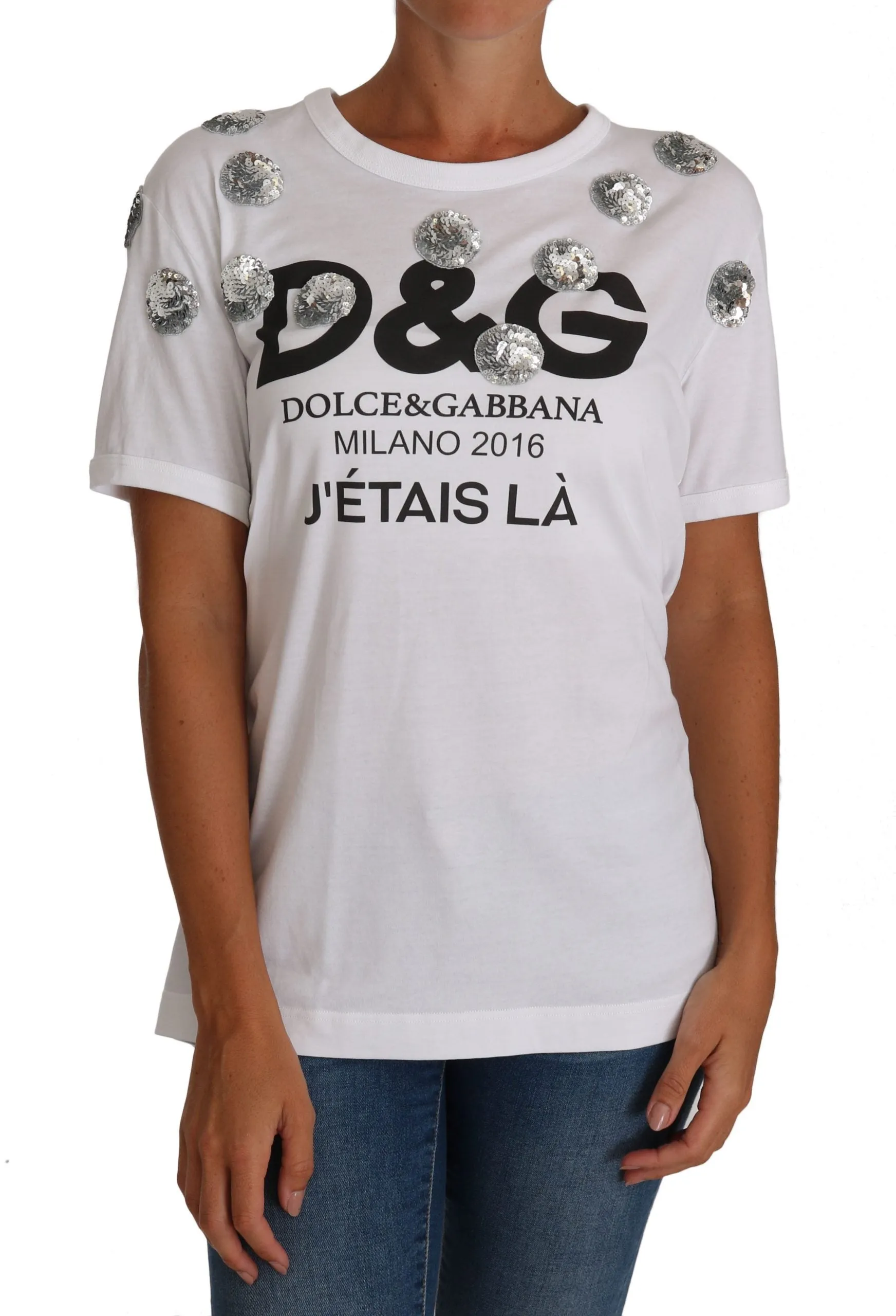 White MILANO Blouse Top T-shirt