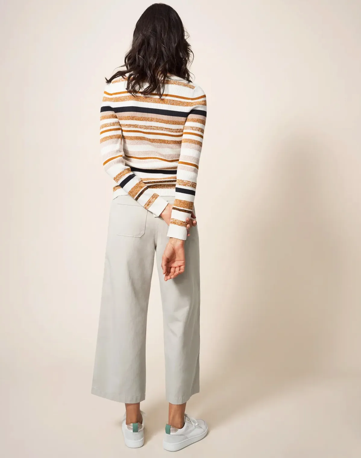 White Stuff UK Harper Wide Leg Tencel Trouser