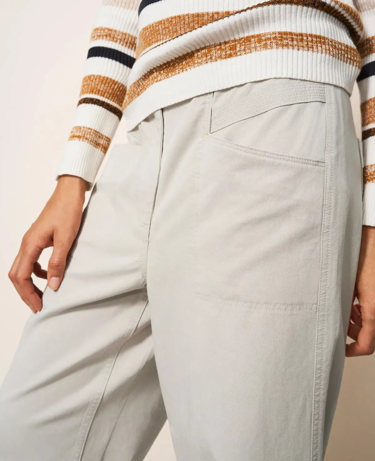 White Stuff UK Harper Wide Leg Tencel Trouser