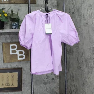 Who What Wear Women's Puff Elbow Sleeve Shell Blouse 84201887 Purple L