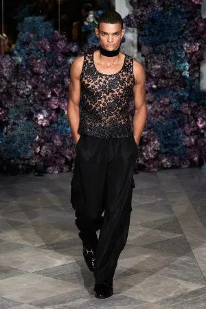 Wide Leg Cargo Trouser