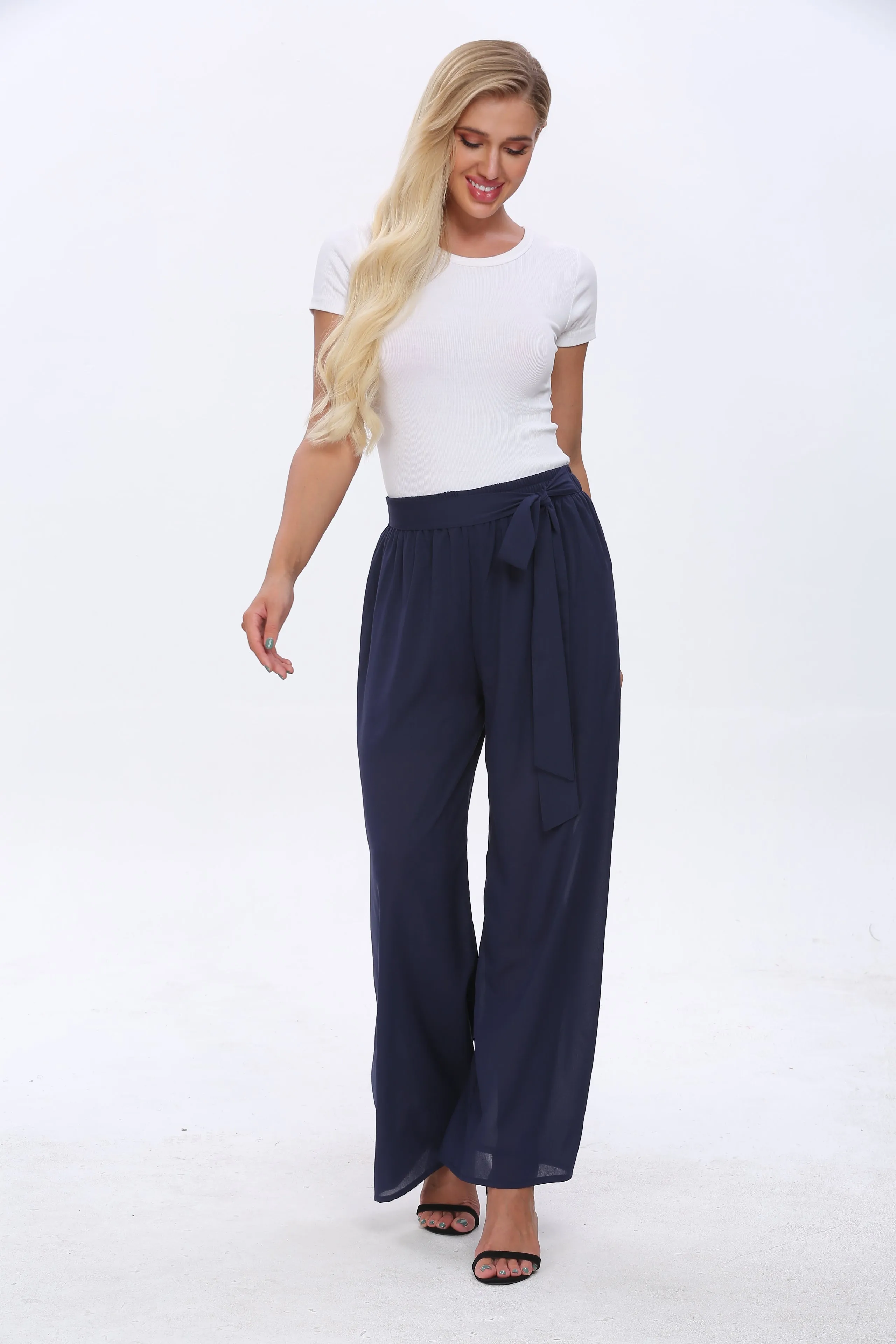 Wide Leg Casual Beach Pants