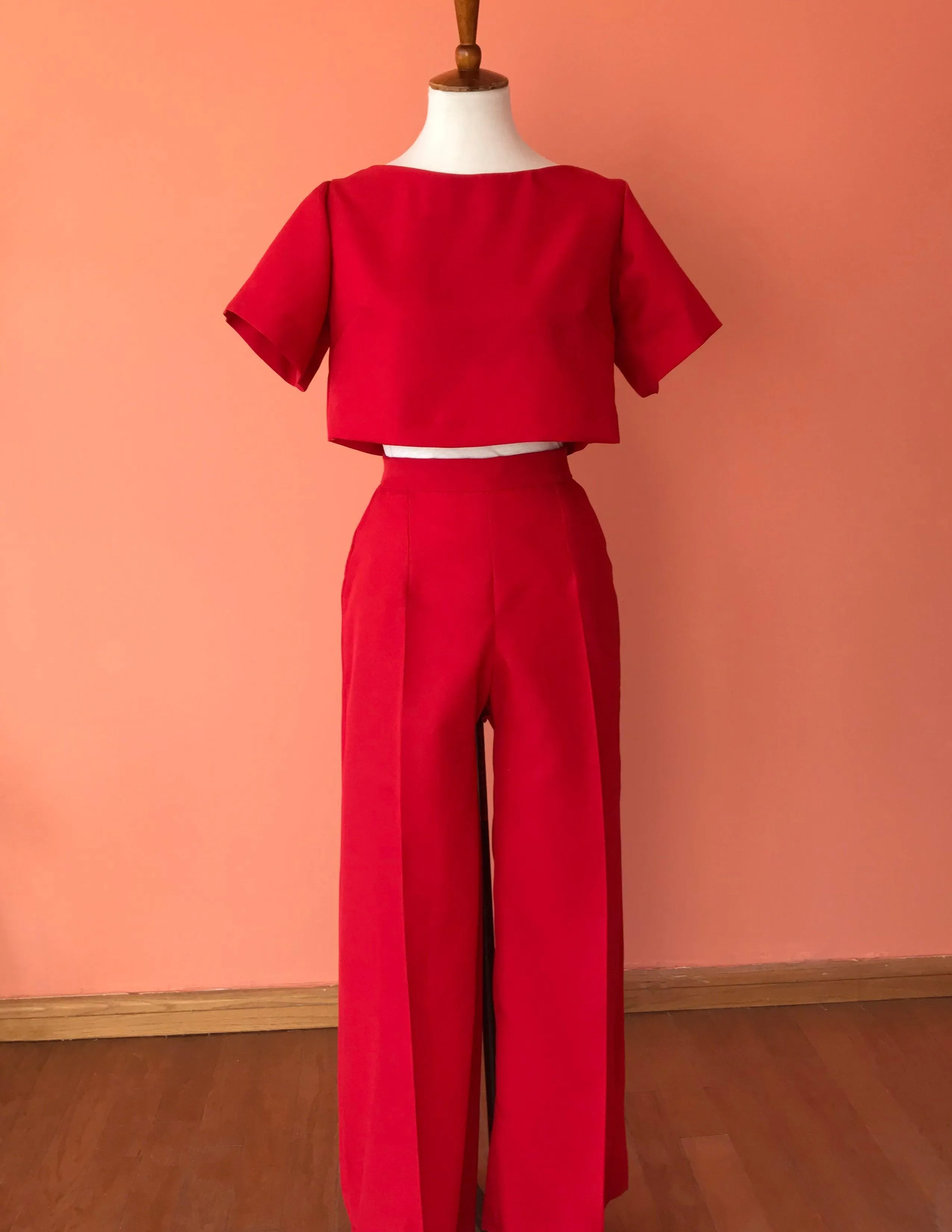 Wide Leg Trousers