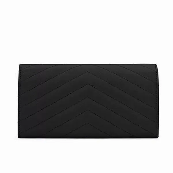 Women envelope long wallet purse Clutch High quality Bag Luxury Handbag real Leather Designer caviar leather Famous Ladies Bags