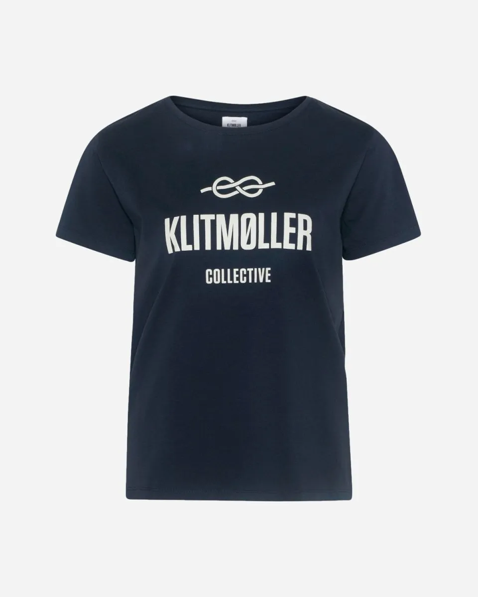 Women Logo Tee - Navy
