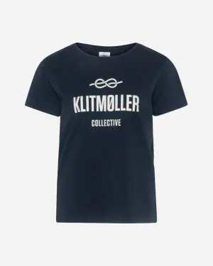 Women Logo Tee - Navy