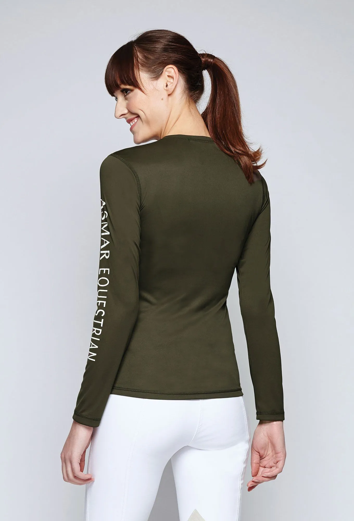 Women's AE Logo Long-sleeved T