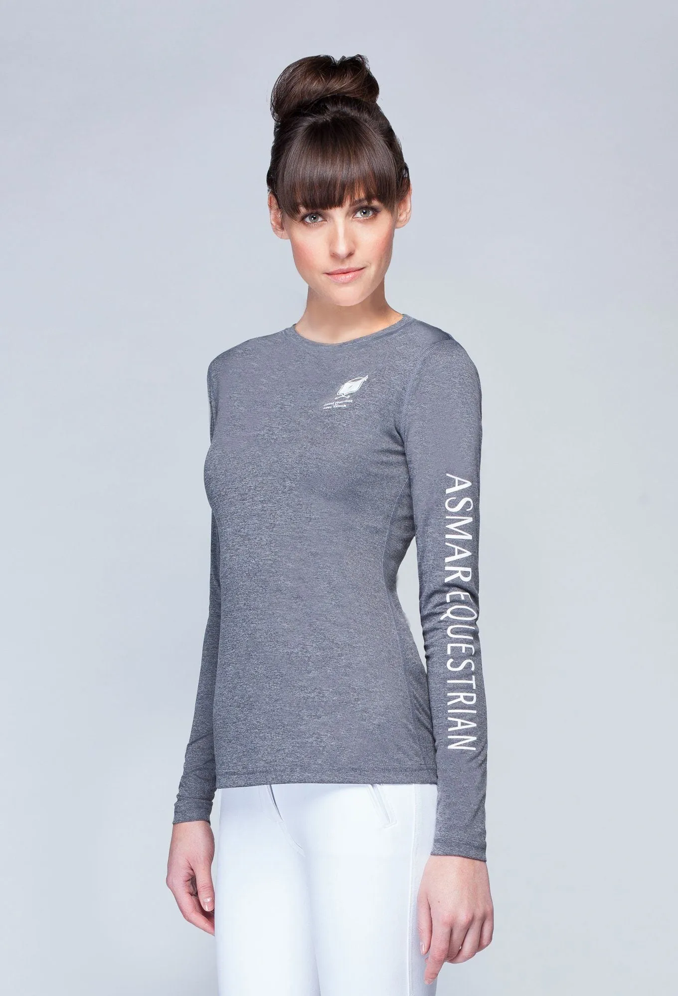 Women's AE Logo Long-sleeved T