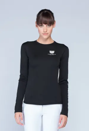 Women's AE Logo Long-sleeved T