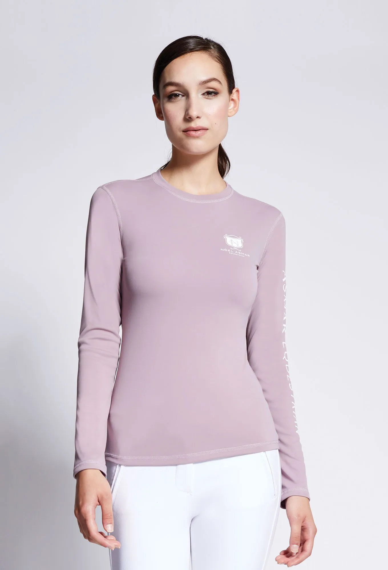 Women's AE Logo Long-sleeved T