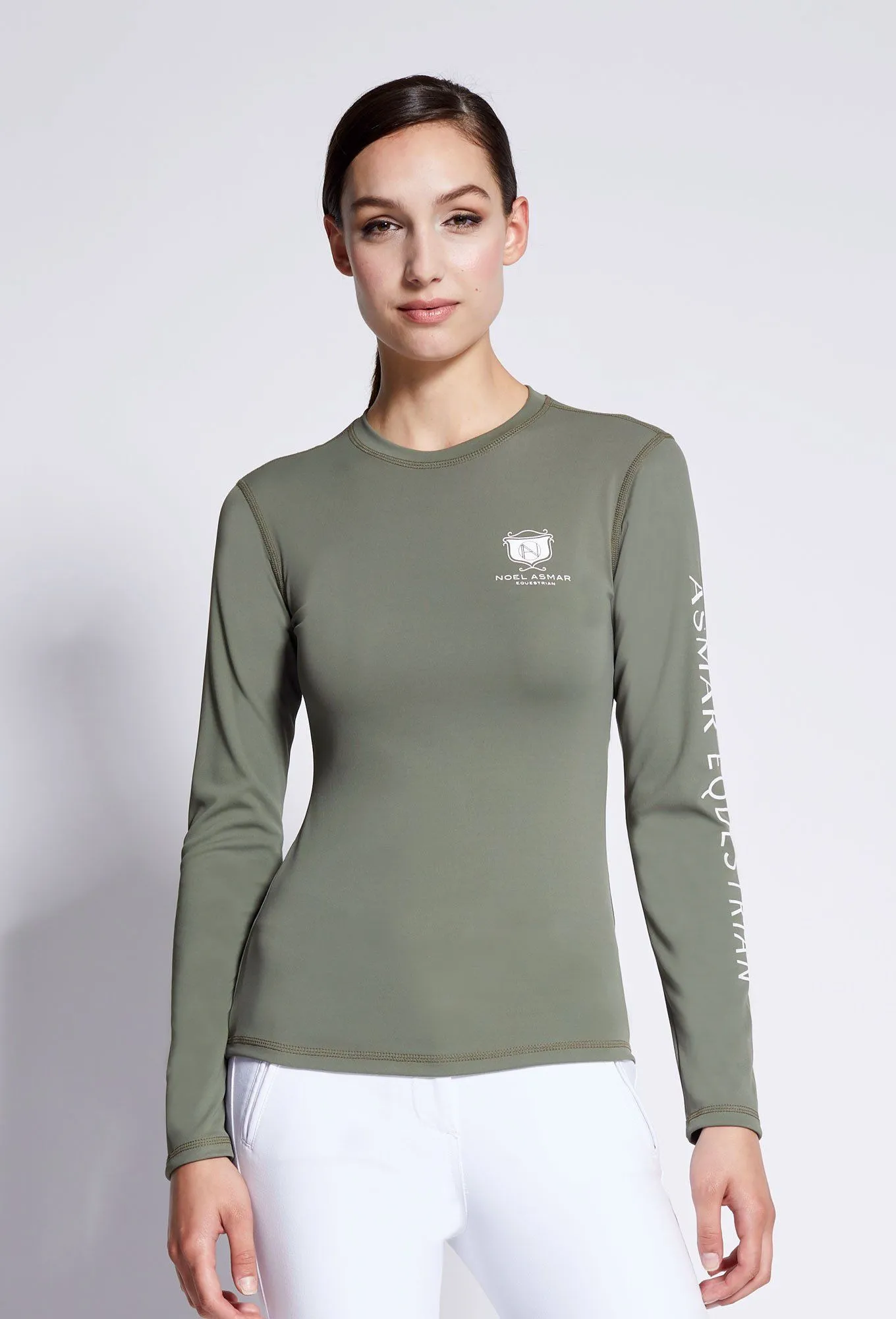 Women's AE Logo Long-sleeved T