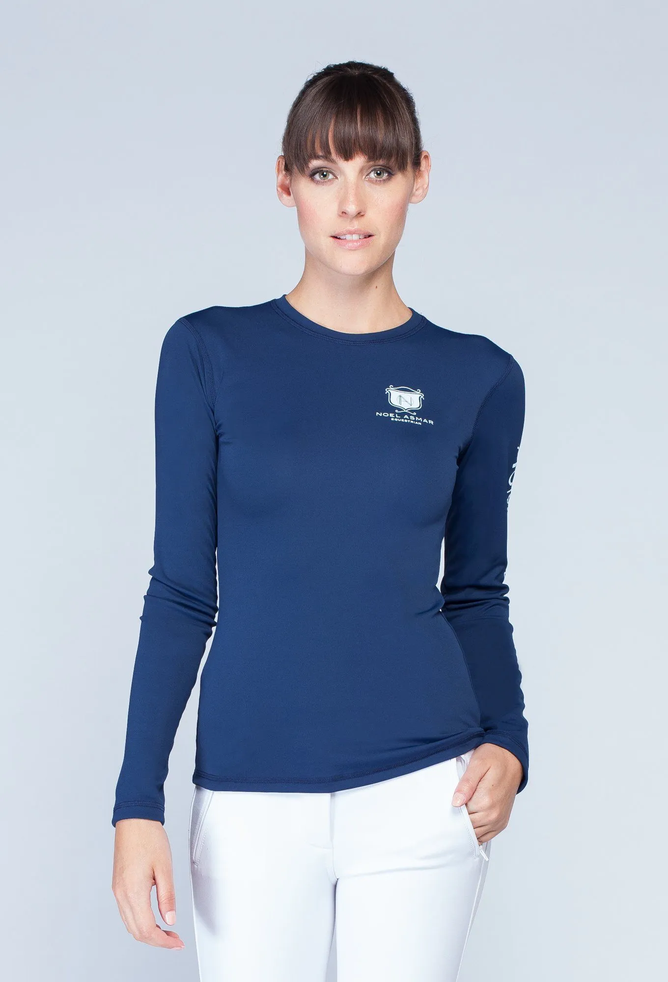 Women's AE Logo Long-sleeved T
