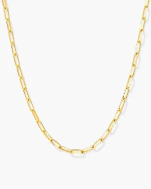 Women's Paperclip Chain - 3mm