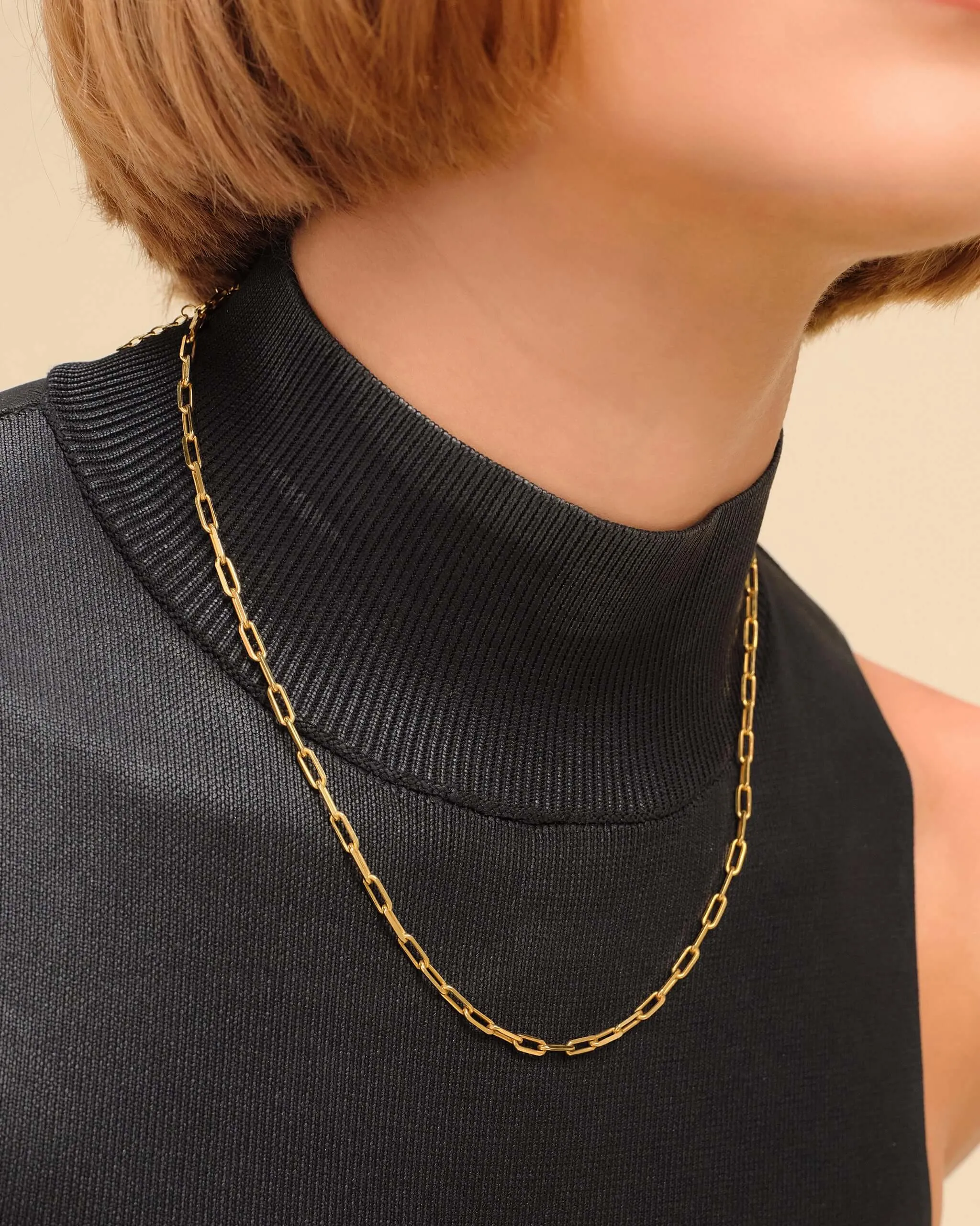 Women's Paperclip Chain - 3mm
