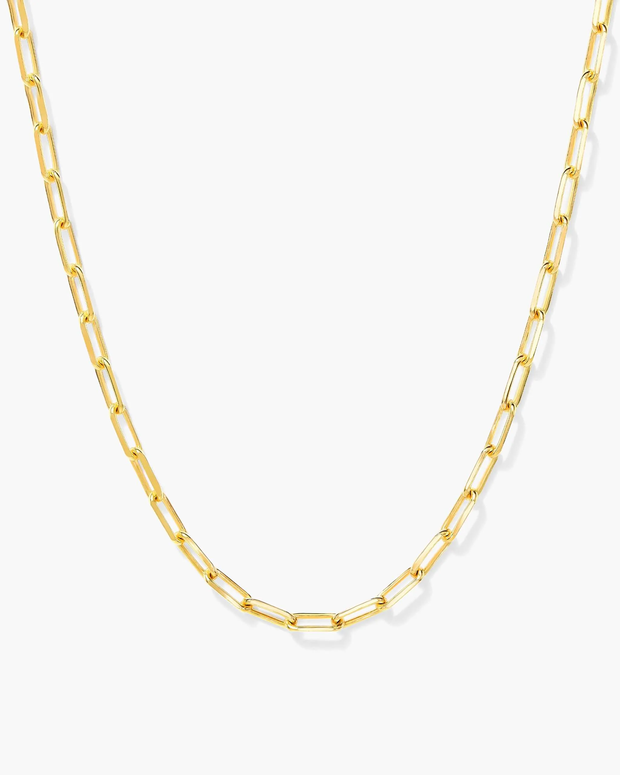 Women's Paperclip Chain - 3mm