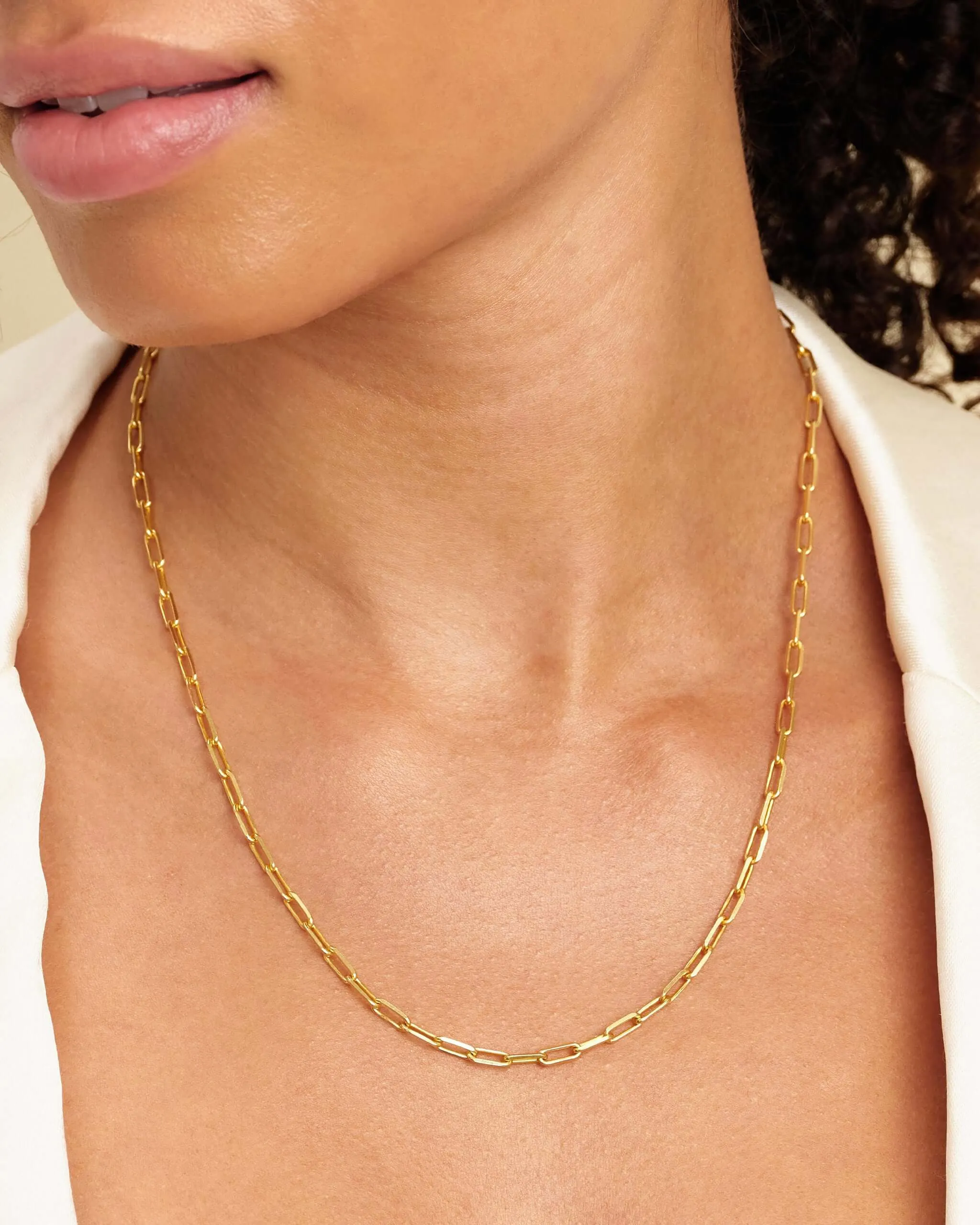 Women's Paperclip Chain - 3mm