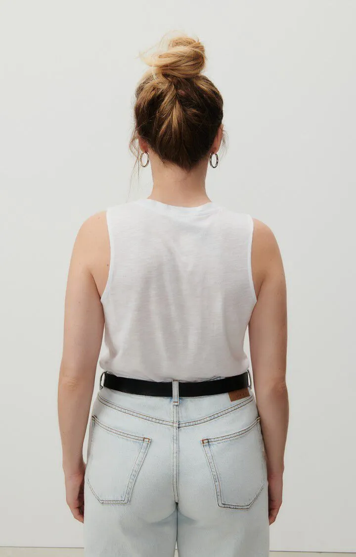 WOMEN'S TANK TOP JACKSONVILLE - BLANC