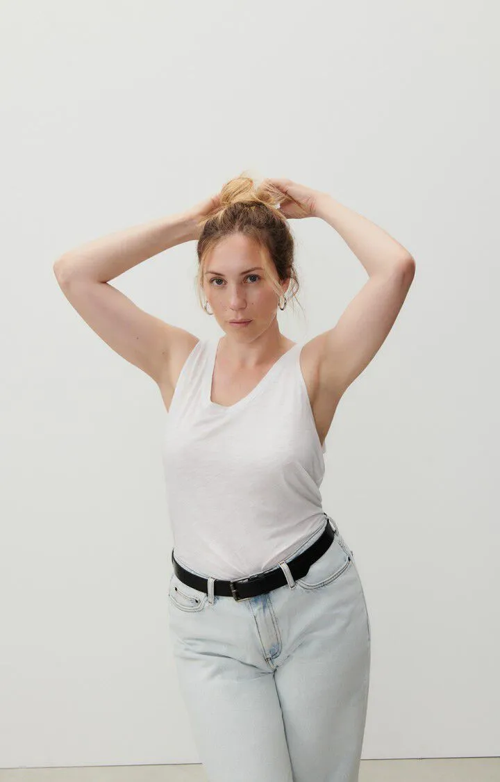 WOMEN'S TANK TOP JACKSONVILLE - BLANC