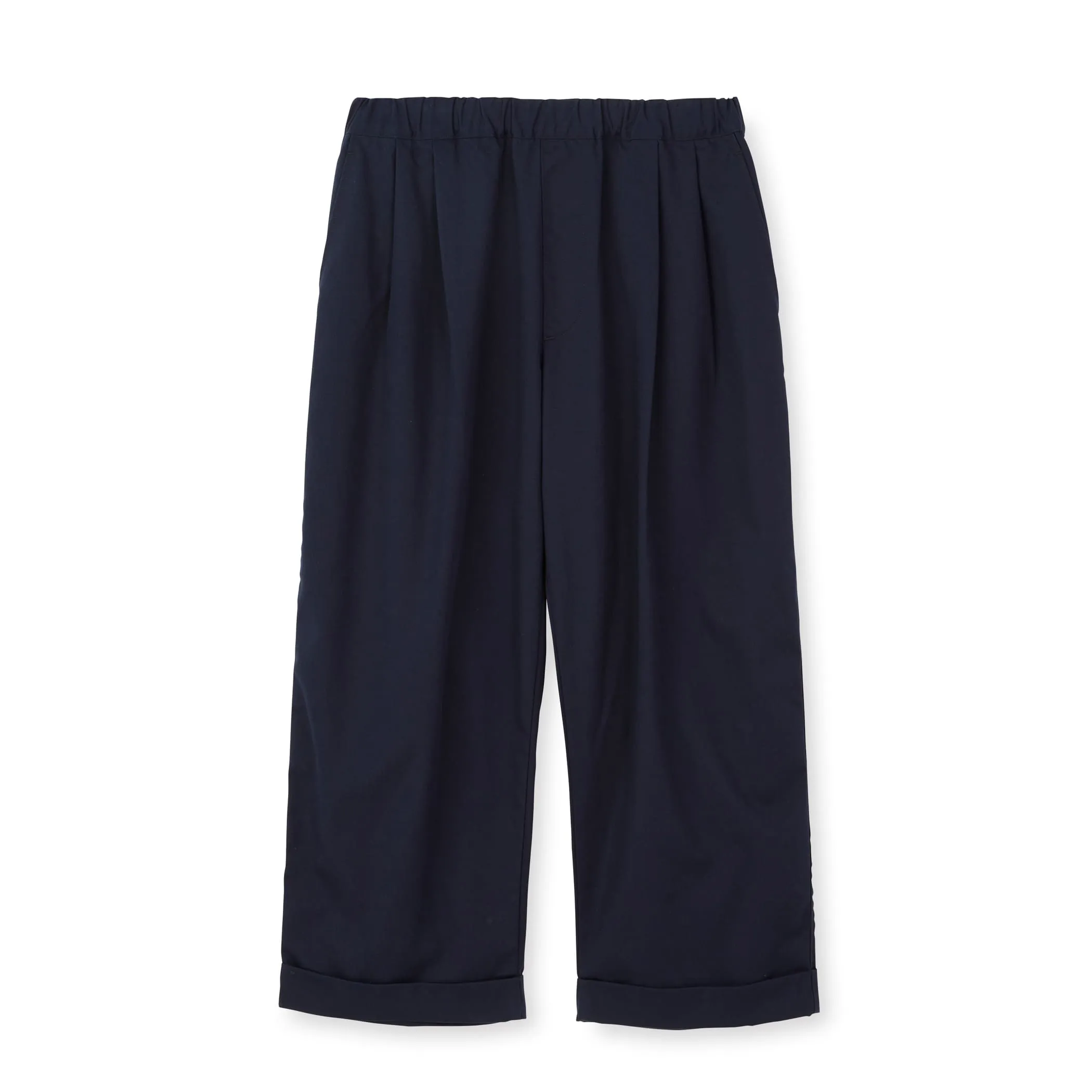 WOMEN'S T/C TWILL EASY CROPPED PANTS