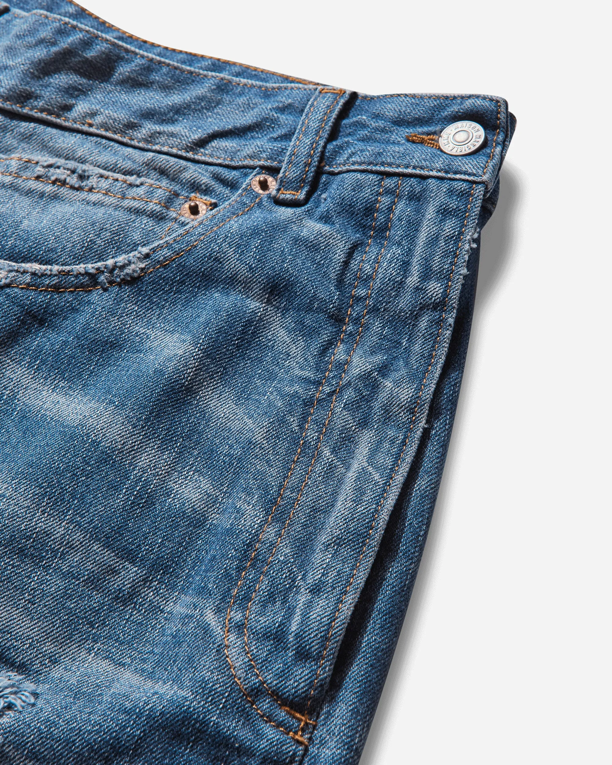 Women's Twist Wide Leg Jeans Blue