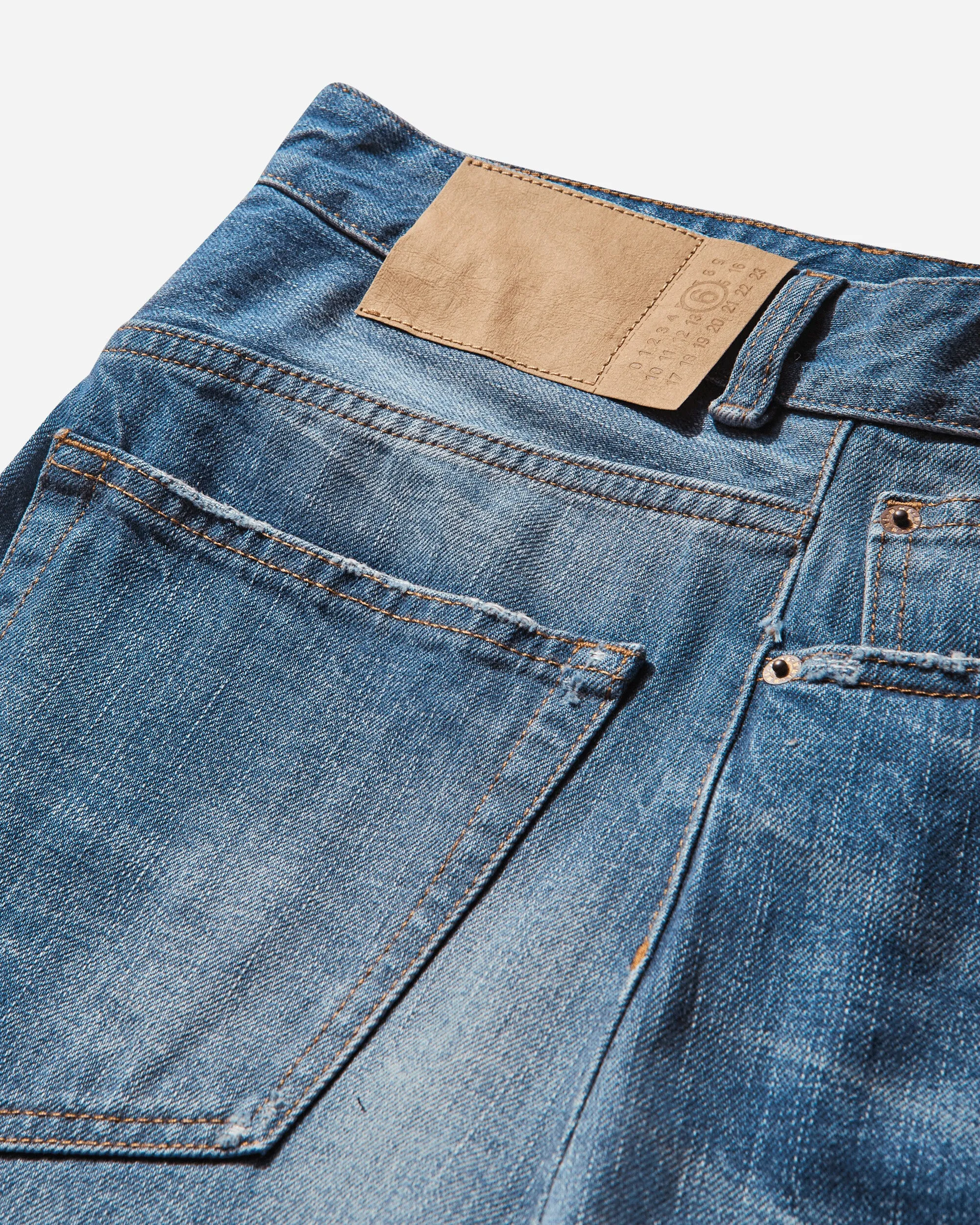 Women's Twist Wide Leg Jeans Blue
