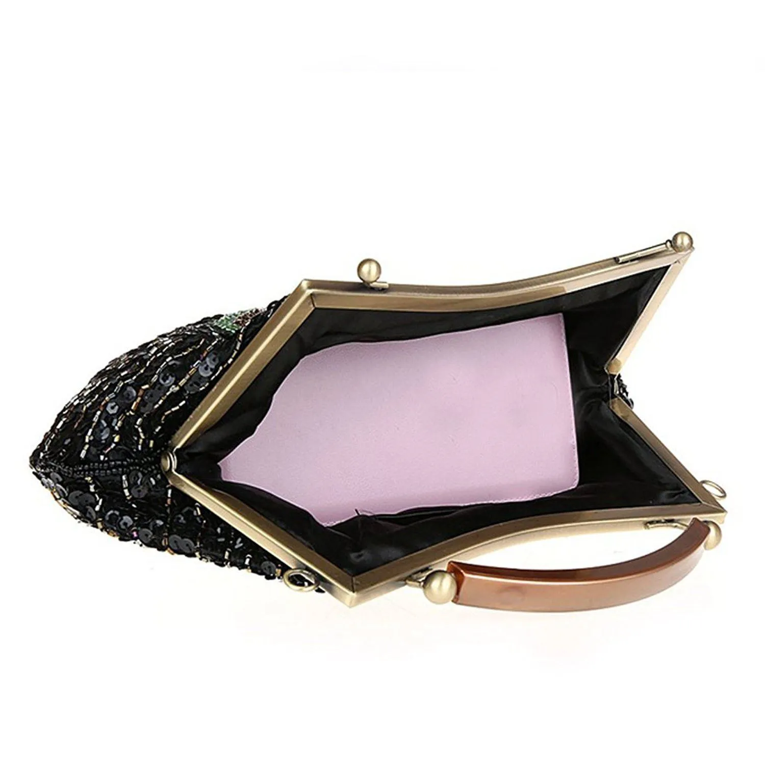Women's Vintage Handbag Beaded Sequin Clutch Purse|JaosWish