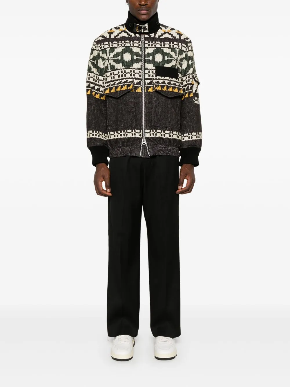 Wool trousers