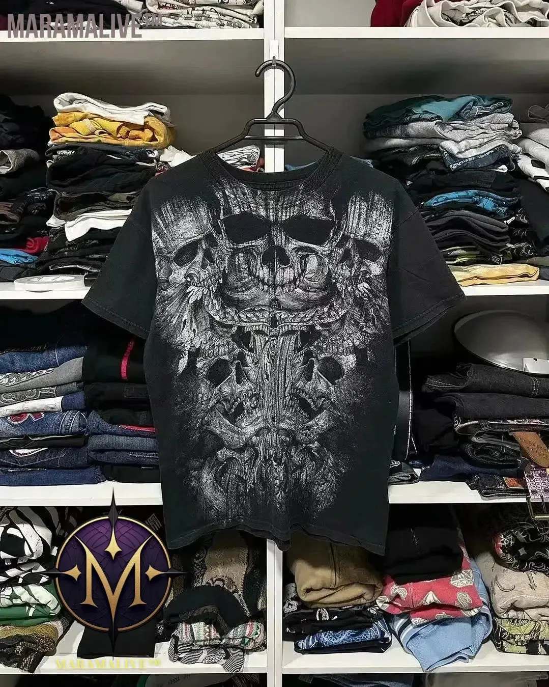 Y2K Tshirt New Harajuku Retro Wing Printing Oversized Punk Hip Hop T shirt Women Short Sleeved Gothic Clothing Tops Streetwear