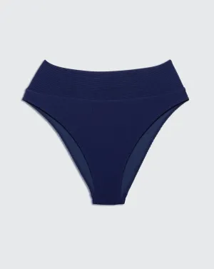 Yumi Bottom Navy Rib
