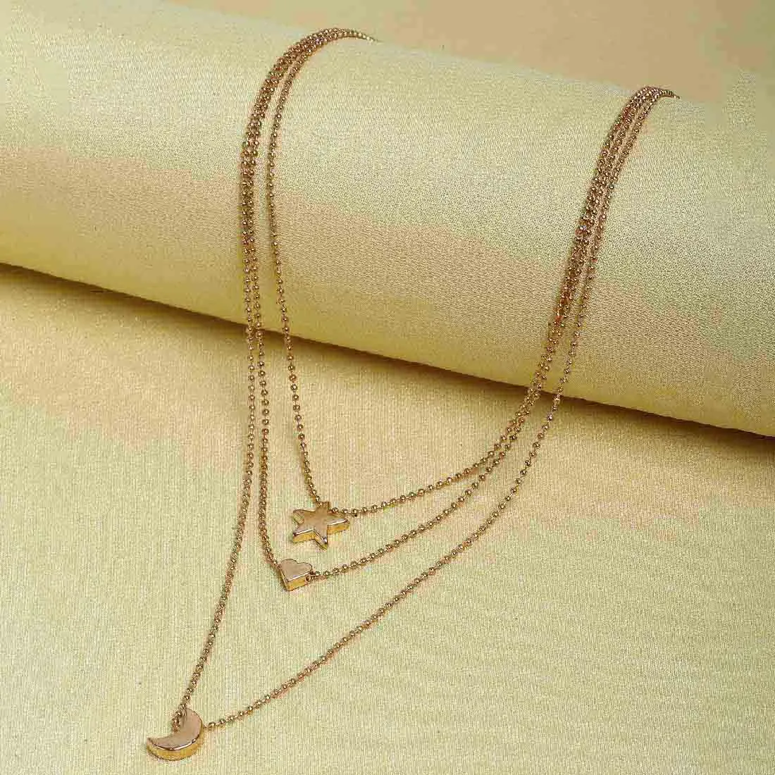 Zabuni Star-Moon Necklace