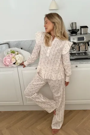 ZhannaIC Bukser - Rose Print